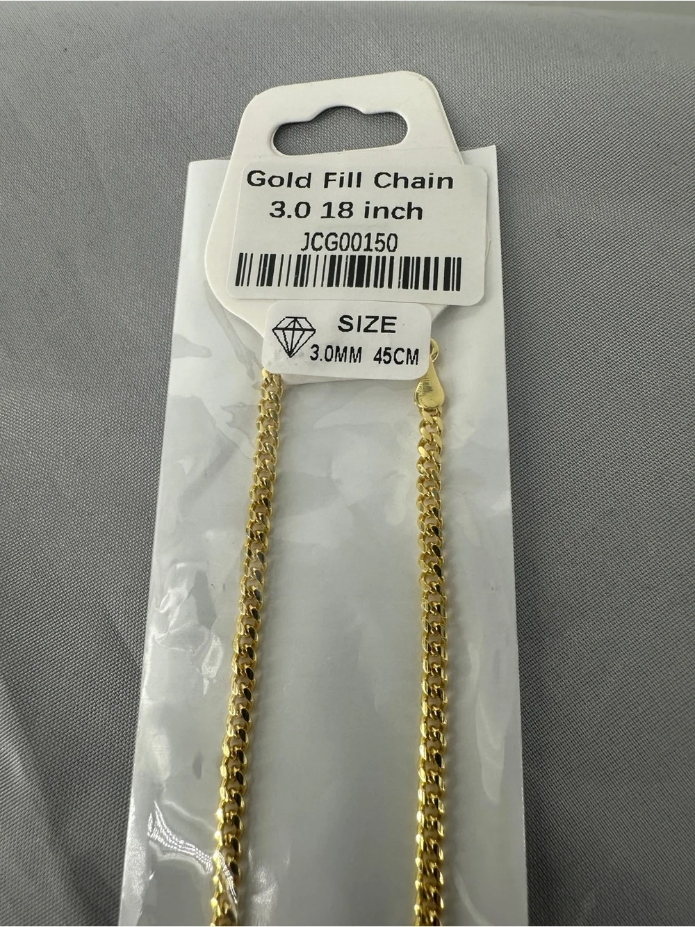NWT Gold Filled Cable Link Chain